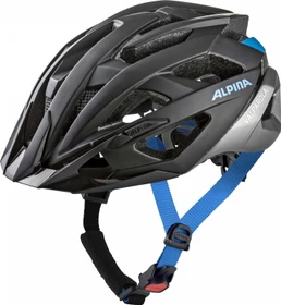Alpina Valparola Helm schwarz/silber/blau