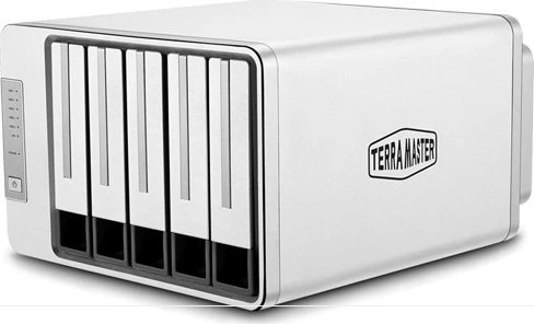 TerraMaster F5-422, Intel Celeron J3455, 4GB RAM, 1x RJ-45 10GBase-T, 2x RJ-45 1000Base-T