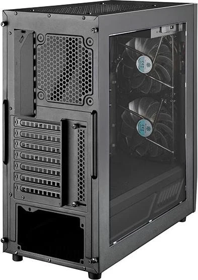 SilverStone Redline Series RL05 rot, Acrylfenster