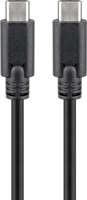 Wentronic USB-C-Kabel USB 3.2 Gen 2x2 USB-PD 5A 1m schwarz