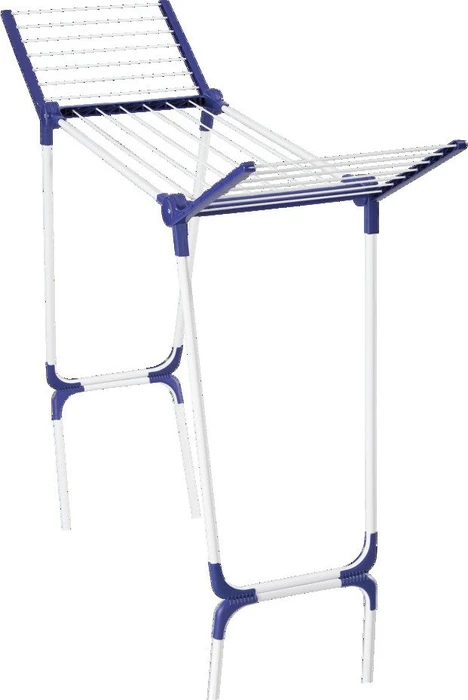Leifheit Pegasus 120 Solid Compact Wäscheständer, 12m blau