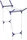 Leifheit Pegasus 120 Solid Compact Wäscheständer, 12m blau (81720)