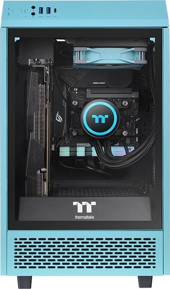 Thermaltake ToughFan 12 High Static Pressure Radiator Fan türkis, 120mm