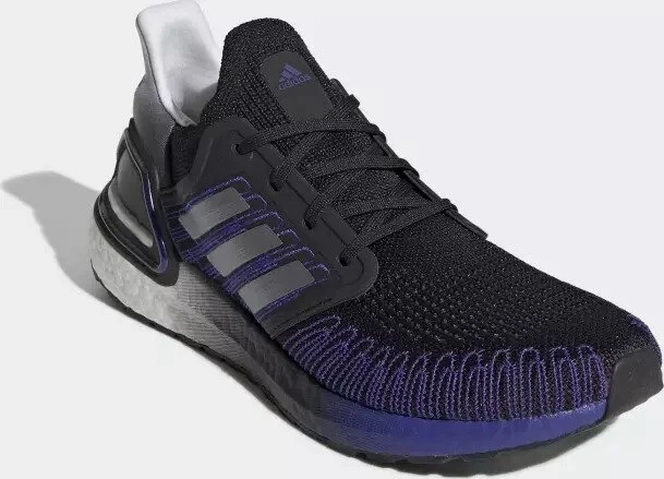 adidas Ultraboost 20 core black/silver metallic/cloud white (Herren)