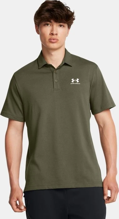 Under Armour Icon Poloshirt kurzarm marine od green/white (Herren)