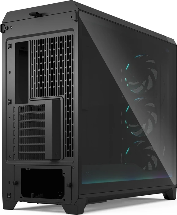 Fractal Design Meshify 3 XL Ambience Pro RGB Black TG Light Tint, schwarz, Glasfenster