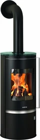 Justus Faro Top 2.0 Kaminofen Stahl Glas schwarz