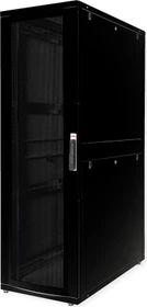 Roline / Secomp Pro Serie 19" Serverschrank 42HE, montiert, Gitternetztür, IP20, RAL 9005, 1200mm tief