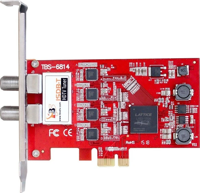 TBS ISDBT Quad-Tuner, PCIe x1