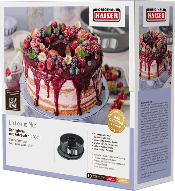WMF Kaiser La Forme Plus Springform mit Safeclick 26cm