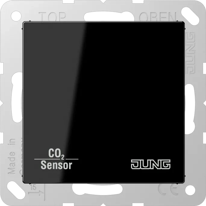 Jung KNX CO2-Sensor 2-fach schwarz, Multisensor