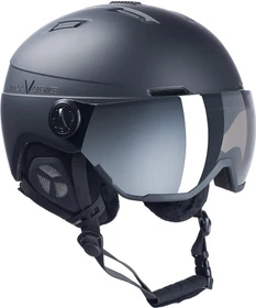 Black Crevice Calgary Helm schwarz matt/silber