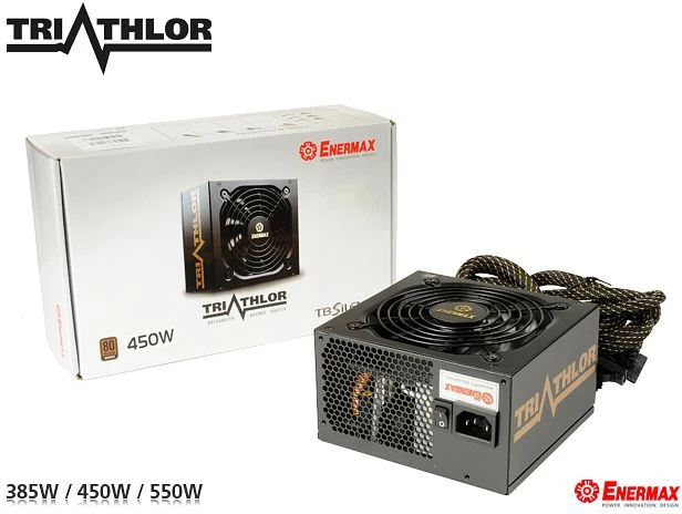Enermax Triathlor 450W, ATX 2.4