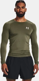 Under Armour HeatGear Armour Funktionsshirt langarm marine od green/white (Herren)