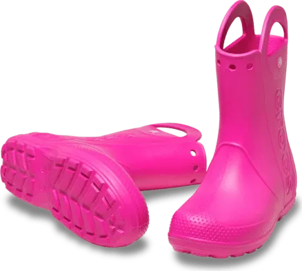 Crocs Handle It Rain Boot pink crush (Junior)