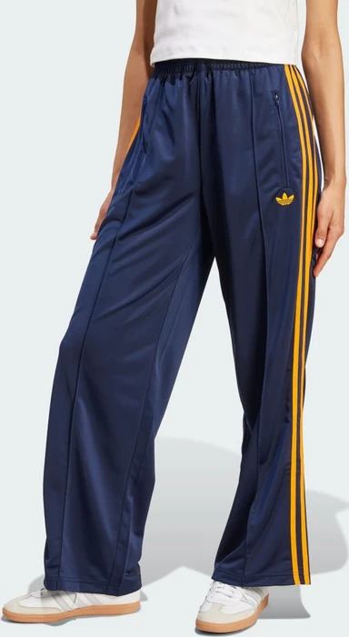 adidas Classic Firebird Loose Trainingshose lang night indigo/crew orange (Damen)