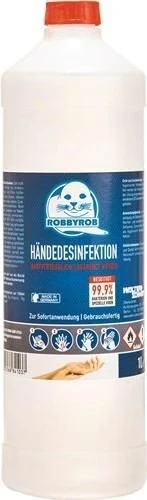 Walter Schmidt Chemie Robbyrob Händedesinfektion Handdesinfektionsmittel, 1l