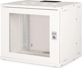 Digitus Professional SoHo Pro Line 19" Wandgehäuse 9HE, unmontiert, Stahltür, IP20, RAL 7035, 400mm tief