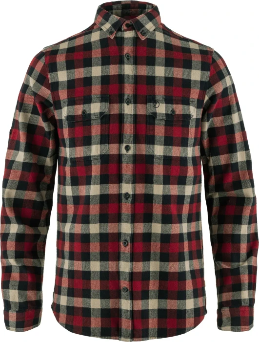 Fjällräven Skog Hemd langarm dark navy/red (Herren)