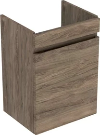 Geberit Renova Plan Unterschrank für Handwaschbecken 43.5x66x34.5cm, 1 Türe, Nussbaum hickory