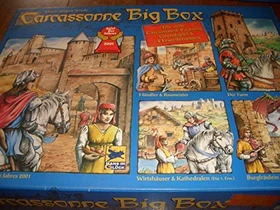 Carcassonne - Big Box Grundspiel & 4 Erweiterungen
