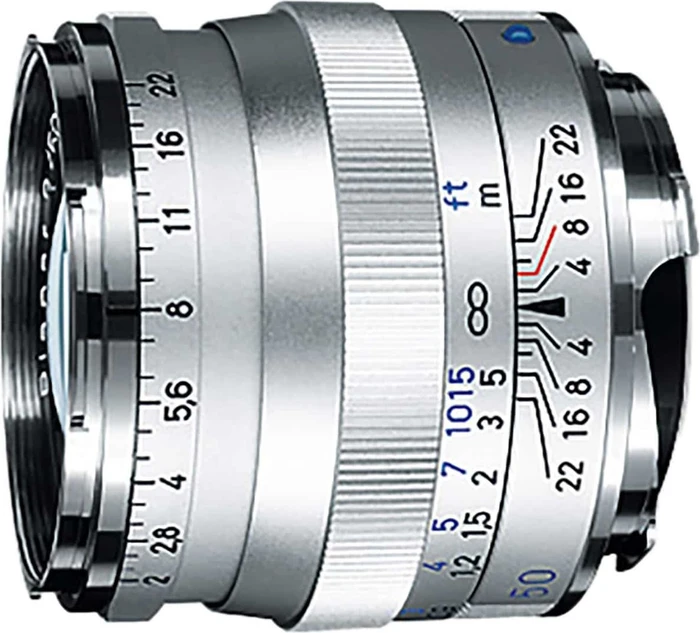 Zeiss ZM Planar T* 50mm 2.0 für Leica M silber