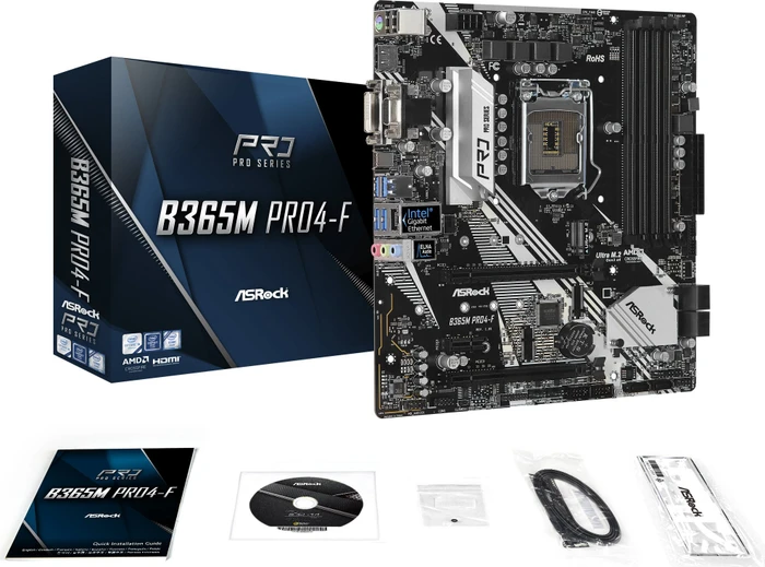 ASRock B365M Pro4-F (Intel 1151 v2)