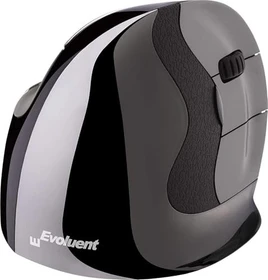 BakkerElkhuizen Evoluent D Vertikale Maus Rechts kabellos Medium, USB (BNEEVRDW/VMDMW)