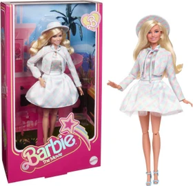 Mattel Barbie - Signature the Movie - Margot Robbie als Barbie im blau-kariertem Outfit