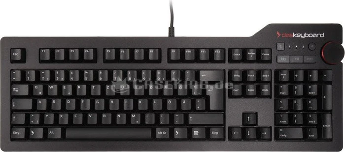 Das Keyboard 4 root, MX BROWN, USB, DE