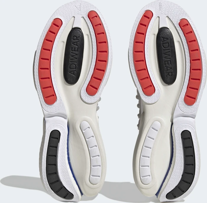 adidas Alphaboost V1 Sustainable Boost cloud white/blue fusion/bright red