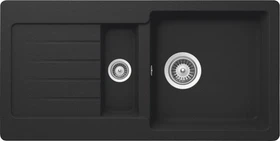 Schock Typos D-150S Unterbau Becken reversibel onyx
