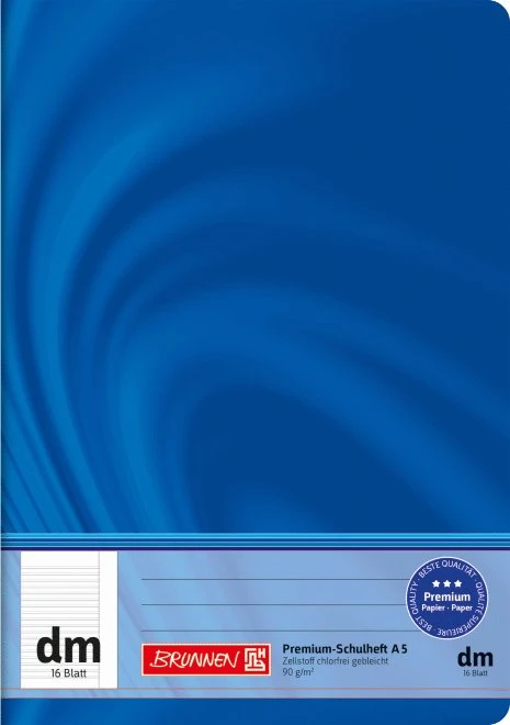Brunnen Vivendi Schulheft, A5, Lineatur dm, 16 Blatt