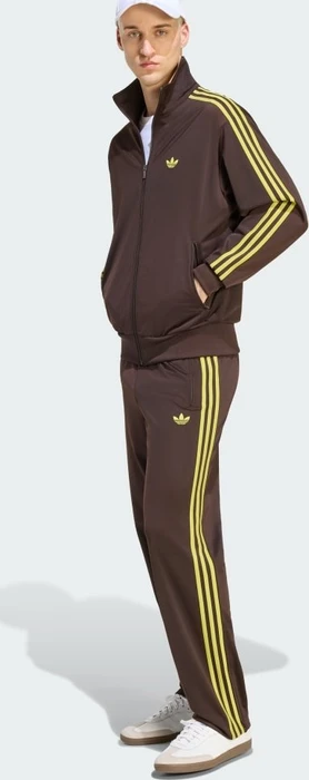 adidas Firebird Track Top Trainingsjacke aurora coffee/preloved lime (Herren)