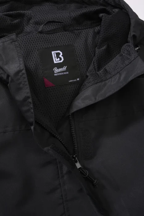 Brandit Windbreaker Summer Frontzip Jacke schwarz (Damen)