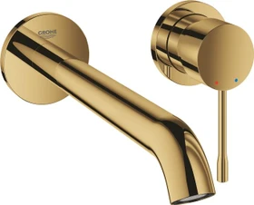 Grohe Essence 2-Loch-Waschtischbatterie L cool sunrise