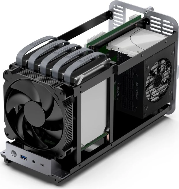 Jonsbo N1, grau, Mini-ITX