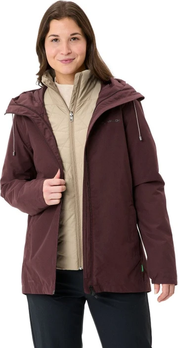 Vaude Mineo 3in1 Funktionsjacke dark oak uni (Damen)