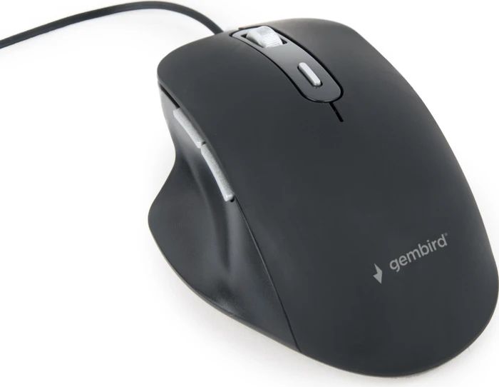 Gembird Optical Mouse 6B-02 schwarz, USB