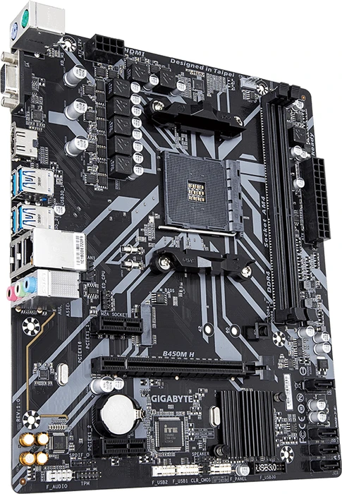 GIGABYTE B450M H (AMD AM4)