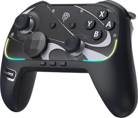 EasySMX S10 Wireless Controller schwarz (Switch 2/Switch/PC/SteamOS/iOS/Android)