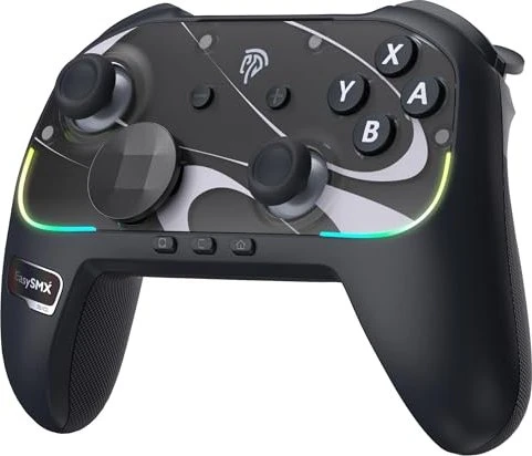 EasySMX S10 Wireless Controller schwarz (Switch 2/Switch/PC/SteamOS/iOS/Android)