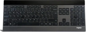 Rapoo Ultraslim Touch Keyboard E9270P schwarz, USB, DE (12335)