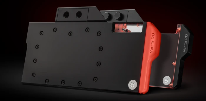 EK Water Blocks Quantum Line EK-Quantum Vector Red Devil RX 6800/6900 D-RGB, Nickel, Acetal