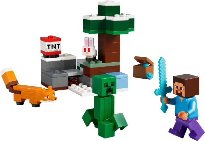 LEGO Minecraft - Steves Abenteuer in der Taiga