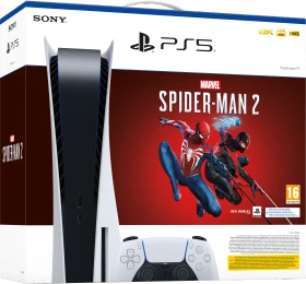 Sony PlayStation 5 - 825GB Marvel's Spider-Man 2 Bundle weiß