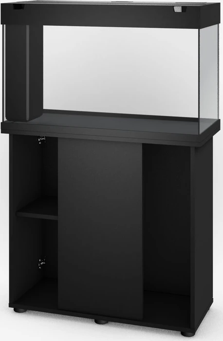 Juwel Rio 125 LED Aquarium-Set mit Unterschrank, schwarz/schwarz, 125l