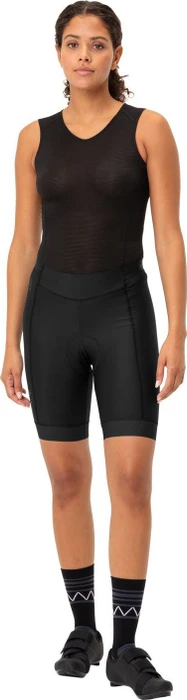Vaude Posta Tights Fahrradhose kurz schwarz (Damen)