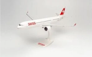 Herpa Swiss International Air Lines Airbus A321neo HB-JPA Stoos