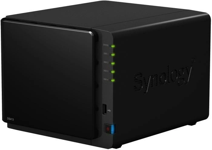 Synology DiskStation DS413 12TB, 1GB RAM, 1x RJ-45 1000Base-T, 2x USB-A 3.0